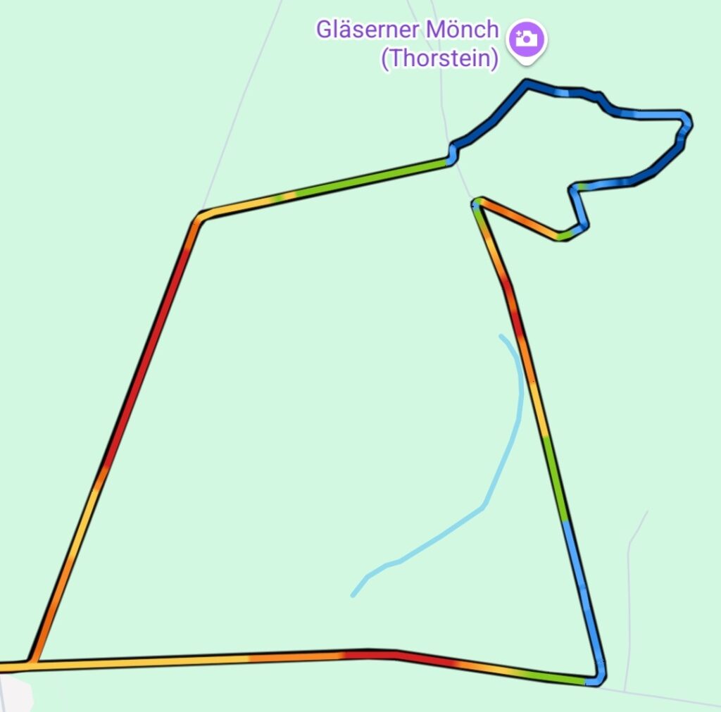 Gläserner Mönchlauf Kopfrunde